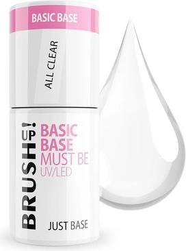 Immagine prodotto Brush up Brushup Basic Base Must Be Uvled Base per unghie ibrida Just Base 5g (Solvente per unghie)