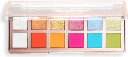 Image du produit I Heart Revolution Revolution The Vibrant Icon Brights Palette 12 Pigmented Cream Matte