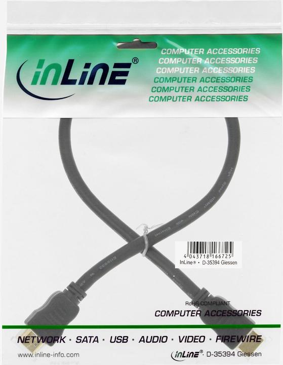 Immagine prodotto InLine HDMI (Typ A) — HDMI (Typ A) (2 m, HDMI)