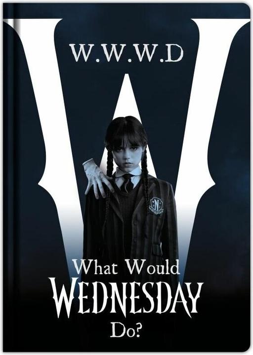 Produktbild Bluesky Notizbuch Wednesday - WWWD A5 liniert, Wednesday Hardcover (A5, Harter Einband)