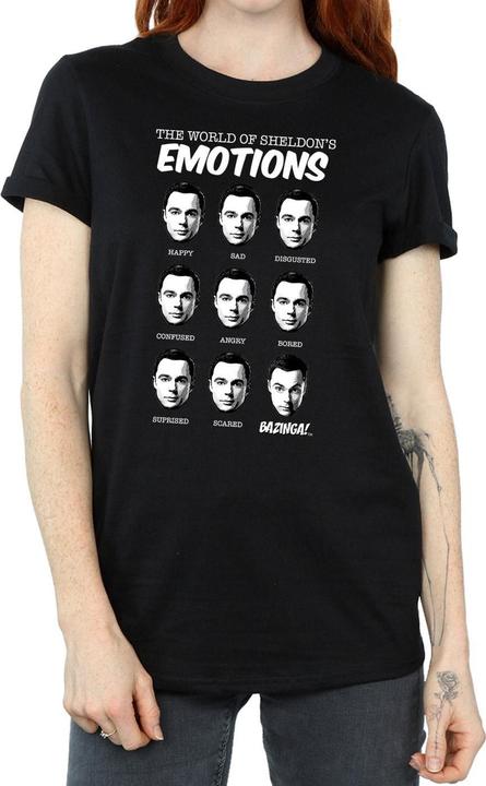 Immagine prodotto Dam Emotions Maglietta Ampia Sheldon Donna (L)