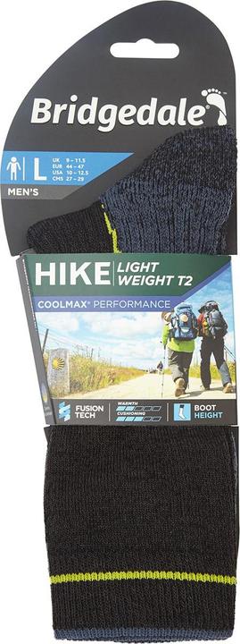 Actual product image Bridgedale Hike LW T2 Coolmax® Performance Boot (36 - 39)