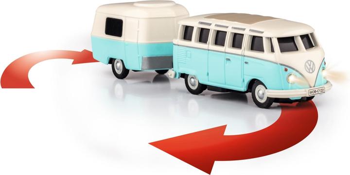 Image du produit Carson 187 Electric VW Bus T1 Samba Trailer RtR (Kit)