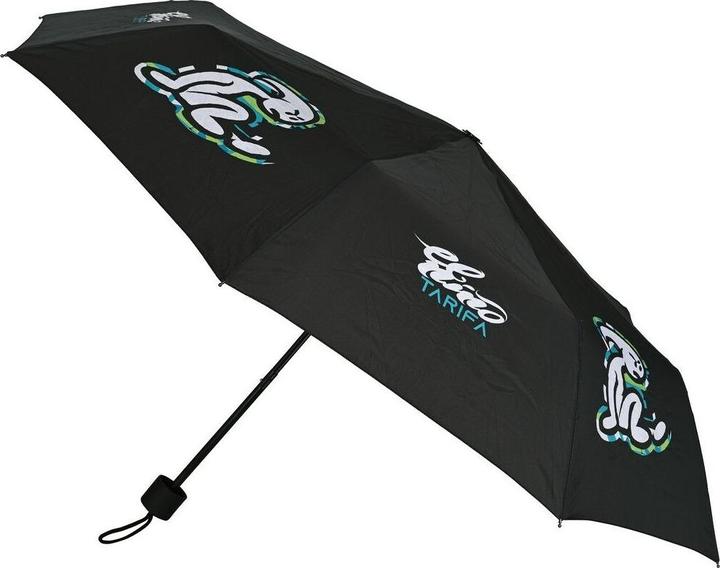El Niño Faltbarer Regenschirm Green bali Schwarz (Ø 98 cm)