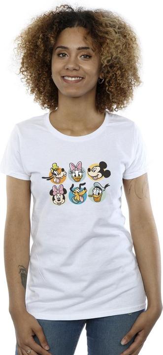 Immagine prodotto Disney Mickey Mouse And Friends Faces Maglietta Donna (M)