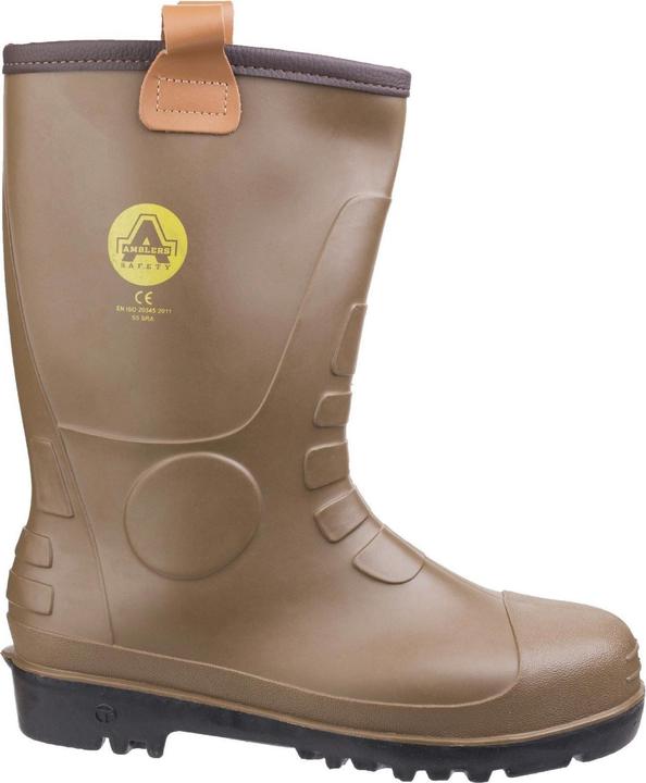 Image du produit Footsure 95 Tan PVC Bottes de sécurité en caoutchouc (42)