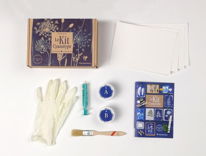 Produktbild Clairefontaine Cyanotype Kreatives Kit Set