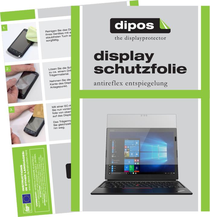 Immagine prodotto Dipos Pellicola Protettiva Antiriflesso (2 Pezzo/i, ThinkPad X1)