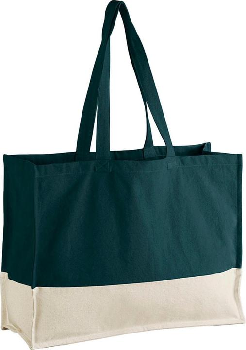 Westford Mill Einkaufstasche EarthAware Kontrast Baumwolle aus biologischem Anbau (32 l)