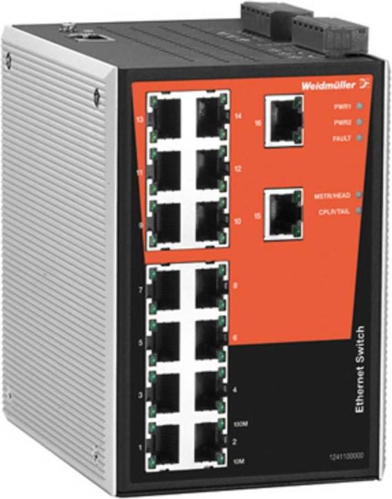 Produktbild Weidmüller Network Switch Managed, Fast Ethernet (16 Ports)