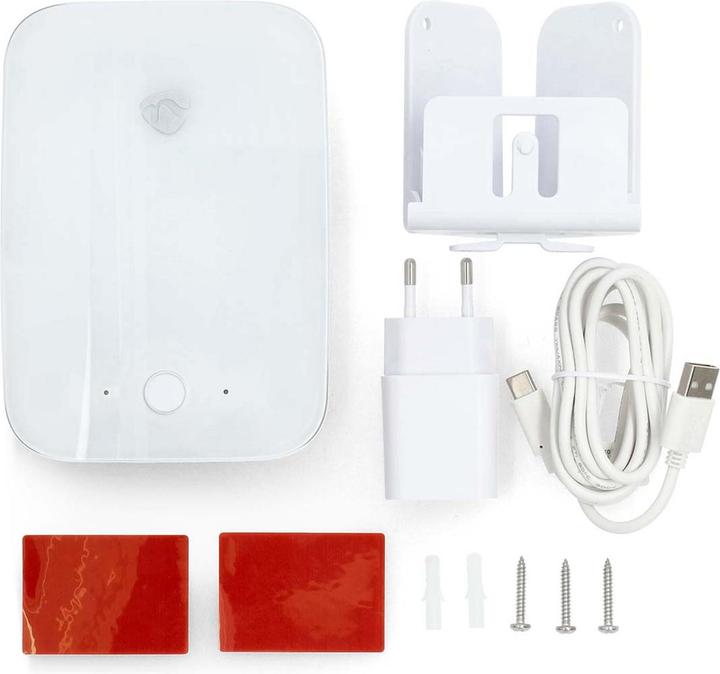 Produktbild Nedis Bewegungsmelder Wi-Fi | Erfassungsbereich: 7 m | Effektives Sichtfeld (horizontal): ±45° | Eff (7 m)