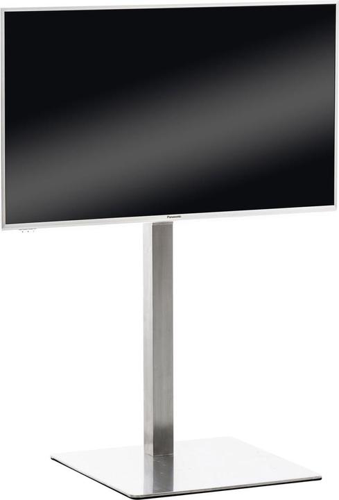Actual product image Swisshandel24 TV stand angular, stainless steel (65", 40 kg)