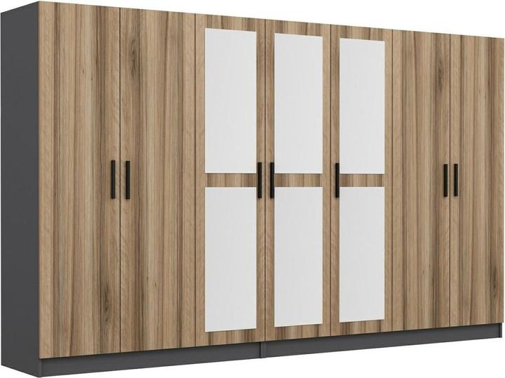 Grigio opaco, Legno di quercia, Specchio