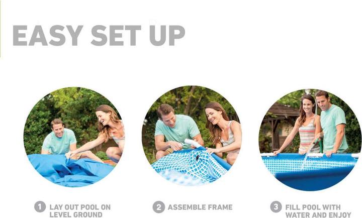 Actual product image Intex Metal Frame (Ø 366 x 76 cm)