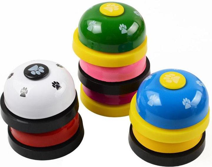 Produktbild JTI Glocke für Haustiere - Weiss / Schwarz (Beschäftigungsspielzeug Hund)