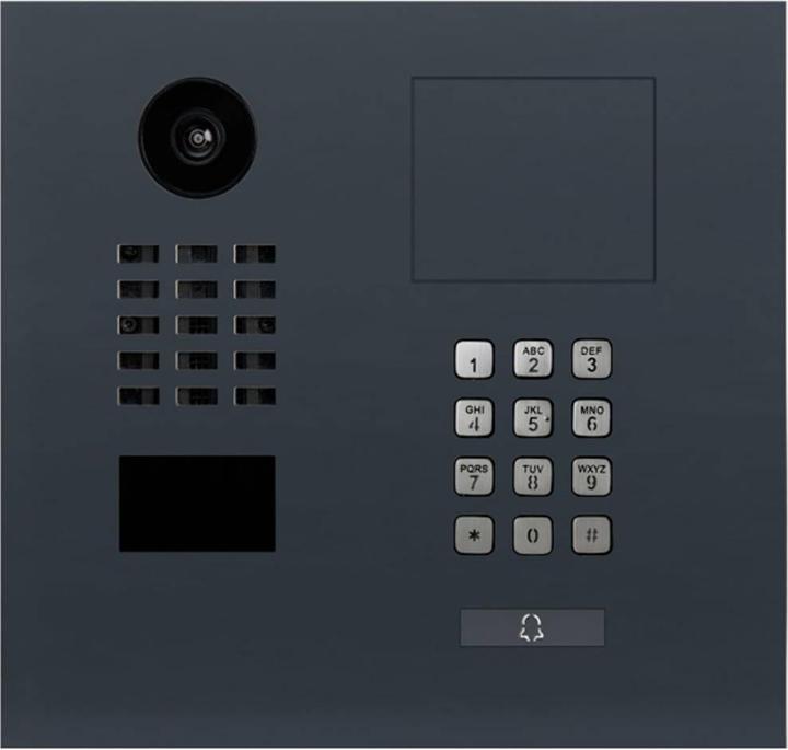 Doorbird D2101KH IP-Video-Türsprechanlage LAN Ausseneinheit Edelstahl, RAL 7016 (seidenmatt) (WLAN)