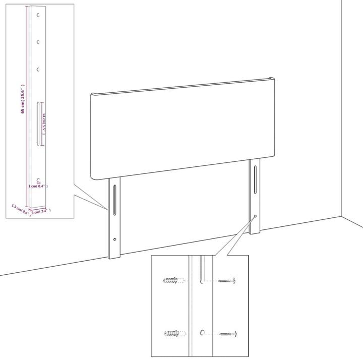 Immagine prodotto VidaXL Zobor (80 x 5 x 78/88 cm)