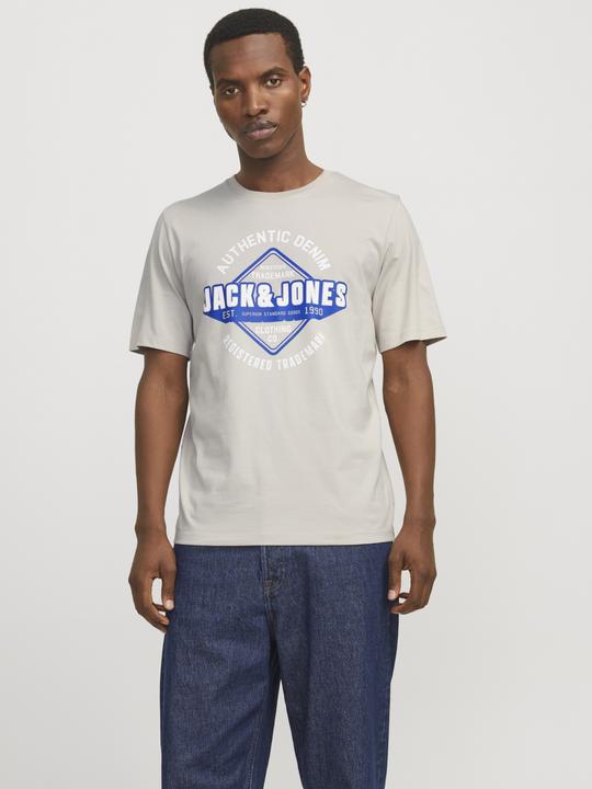 Actual product image Jack & Jones Jjelogo Tee Ss O-Neck 2 Col Ss25 Sn (M)