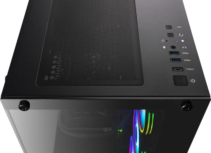Produktbild CSL Gaming PC M12200H (AMD Ryzen 5 8400F, 16 GB, 1000 GB, Radeon RX 9070)