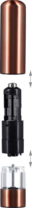Actual product image Relaxdays Electric Pepper Mill (Chili, Sea salt, Pepper)