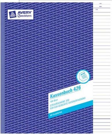 Produktbild Avery Kassenbuch (100 x)