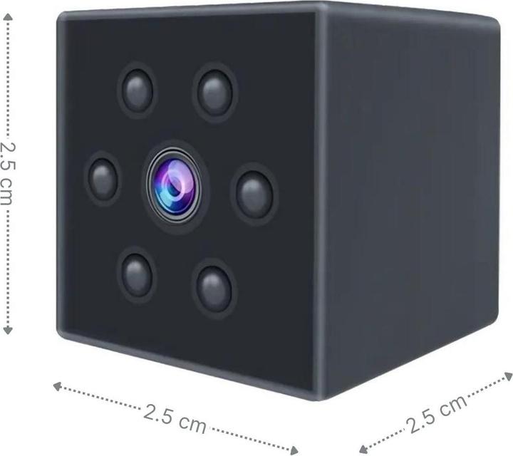 Image du produit Hermex MD23 Mini-caméra de surveillance (1920 x 1080 Pixels)