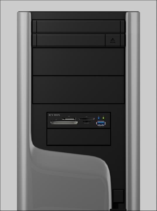 Immagine prodotto Icy Box IB-872-i3 lettore di schede a 4 porte interno (USB)