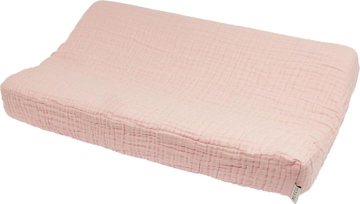Produktbild Meyco hydrofiele Wickelauflagenbezug pre-washed uni soft pink (50 x 70 cm)