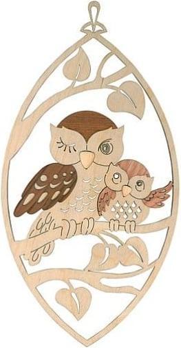 Actual product image Kuhnert Window Decal 'Owl' 19123