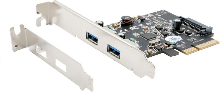 Immagine prodotto Exsys PCIe EX-12001-2, 2 porte USB 3.1 Gen2