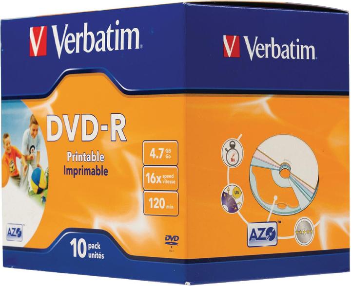 Produktbild Verbatim Dvd-R (10 x)