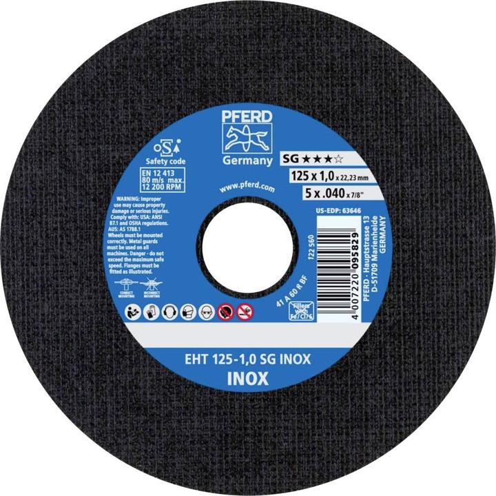 Produktbild Pferd Trennscheibe EHT SG INOX