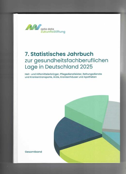 Image du produit 7. Statistisches Jahrbuch zur gesundheitsfachberuflichen Lage in Deutschland 2025 (Allemand, opta data Zukunft- Stiftung gGmbH, 2025)