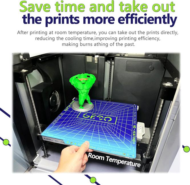 Image du produit 3d-printerstore.ch GECO Buildplate für Bambu Lab P1/X1/A1 (Lit d'impression)