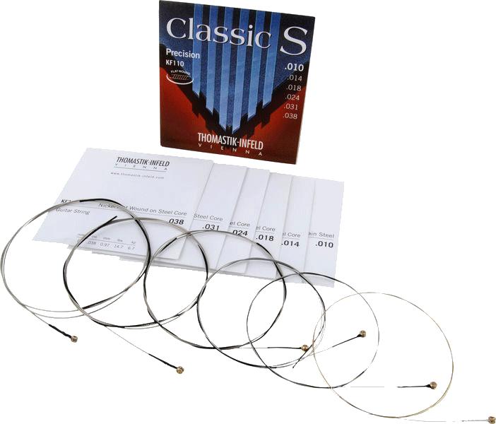 Produktbild Thomastik Classic S Precision Set (6 x, Gitarre, 0.04")
