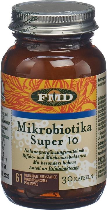 Actual product image Chrisana Microbiotics Super (30 Piece, Capsules, 165 g)
