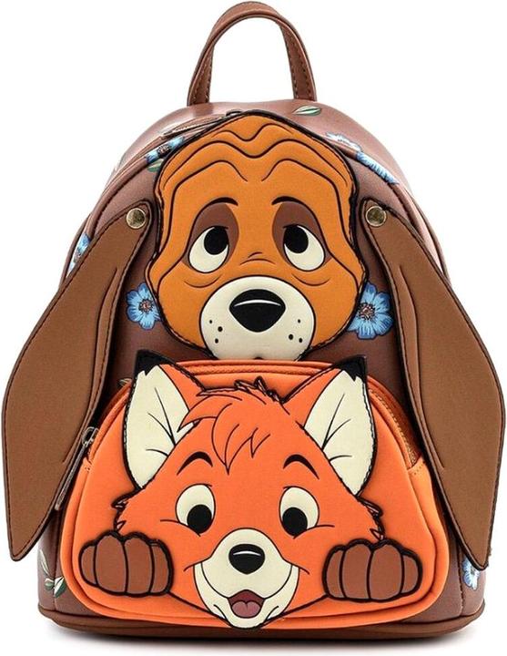 Loungefly Disney Fox and Hound Copper Todd backpack 26cm