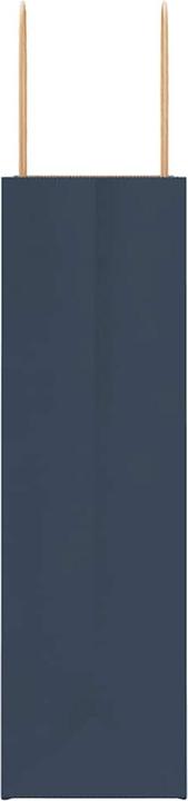 Produktbild VidaXL Kraftpapiertüten 50 Stk. mit Henkel Blau 21x11x36 cm Papiertüte (Geschenktüte, 50 x)