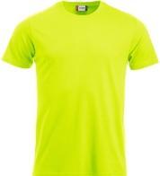 Clique T-Shirt Classic-T 029360, Baumwolle, warnschutz grün, Grösse L (L)