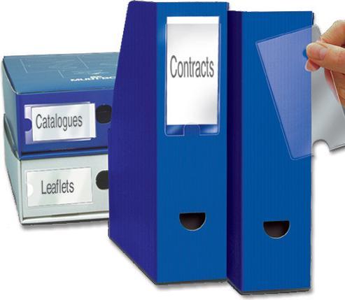 Produktbild Label Holders Sichtfenster