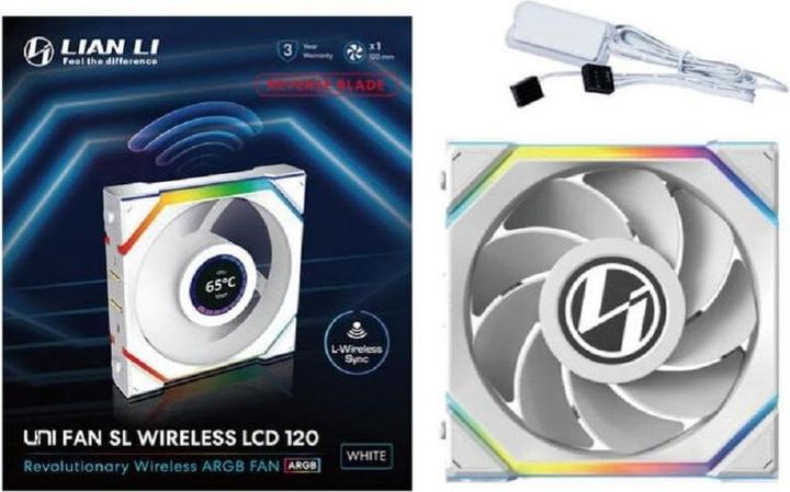 Actual product image Lian-Li UNI FAN SL Wireless Reverse Blade (120 mm, 1 x)
