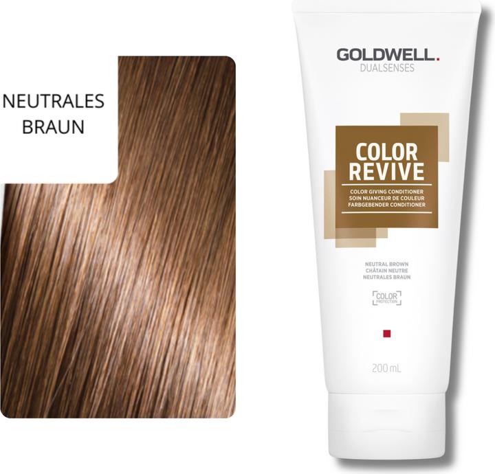 Actual product image Goldwell Color Revive Color Giving Conditioner Neutral Brown (200 ml)
