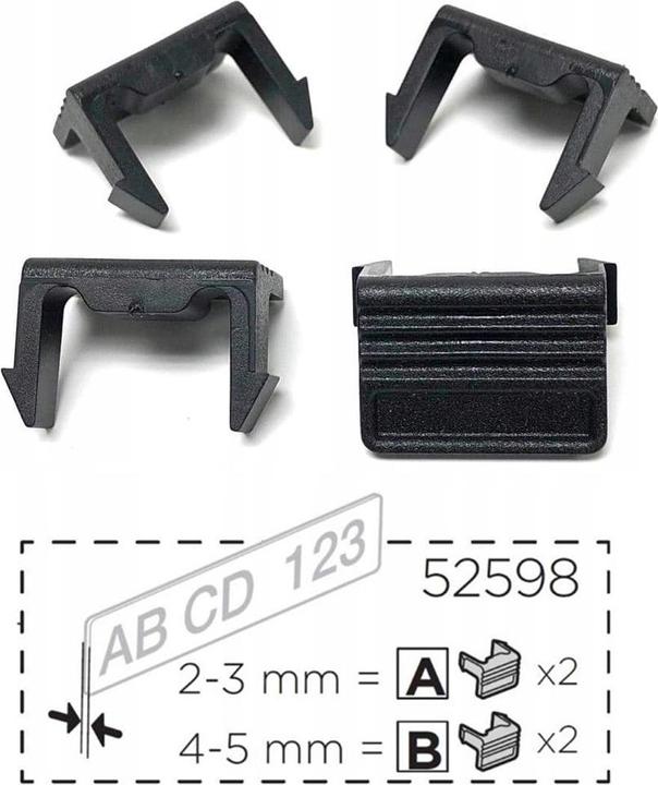 Produktbild Thule Replacement Clips (Schwarz)