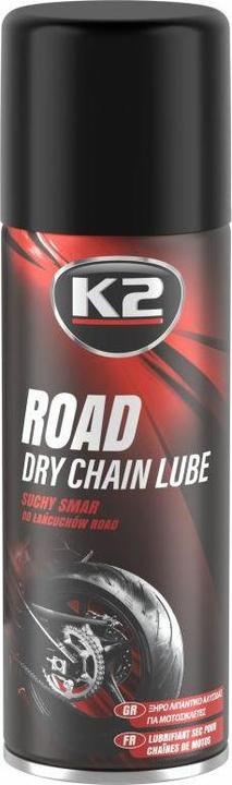 GCS Graisse sèche pour chaînes de motos routières 400Ml