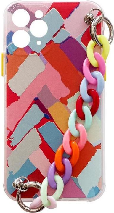 Immagine prodotto Hurtel Color Chain Case custodia elastica flessibile in gel con ciondolo a catena per iPhone 12 Pro (Apple iPhone 12 Pro)
