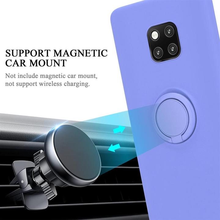 Actual product image Cadorabo TPU Liquid Ring Silicone Case Cover (Mate 20 Pro)