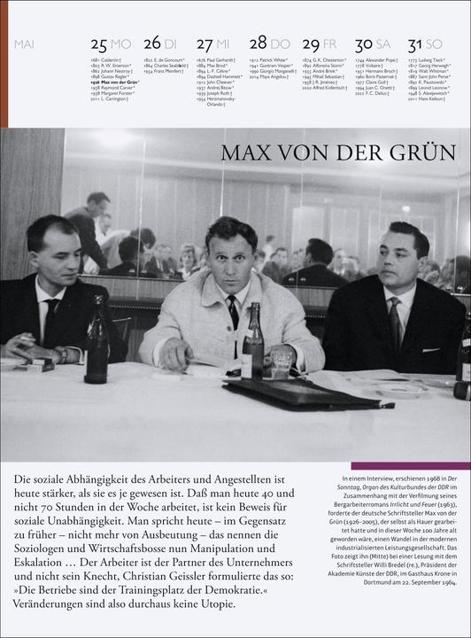 Produktbild Der Literatur Kalender Wochenkalender 2026 (Deutsch)