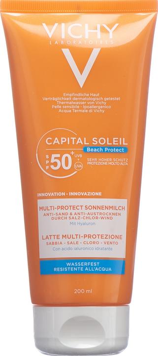 Immagine prodotto Vichy Capital Soleil Latte Multi-Protezione 50+ 200 ml (Latte solare, SPF 50, 200 ml, 232 g)