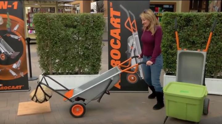 Actual product image Worx Aerocart 8-in-1 (140 kg)
