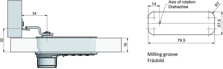 Produktbild Lehmann Zahlenschloss Dial Lock 59 Fixcode